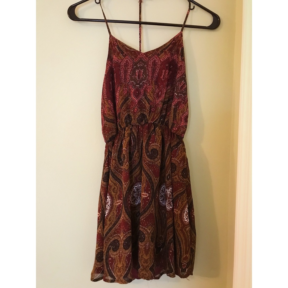 XS Paisley Racerback Dress